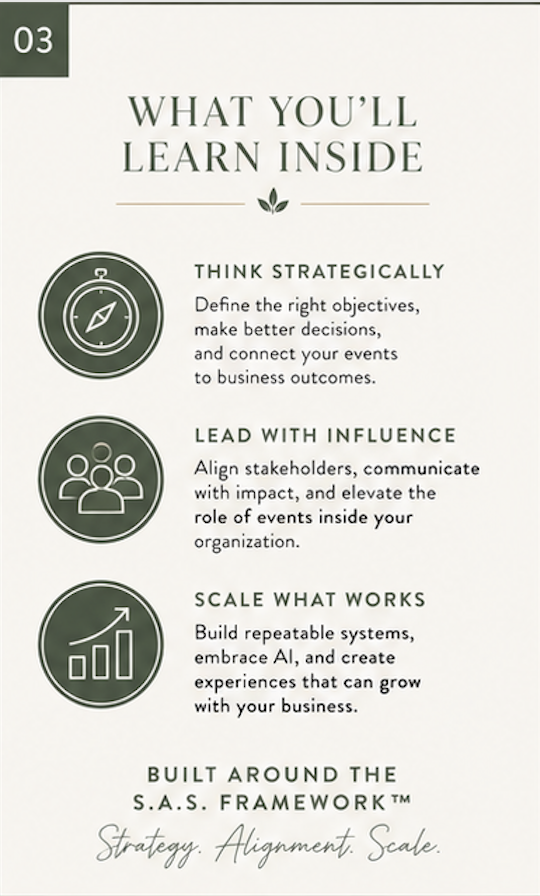 What you'll learn inside - Think Strategically, Lead with Influence, Scale What Works
