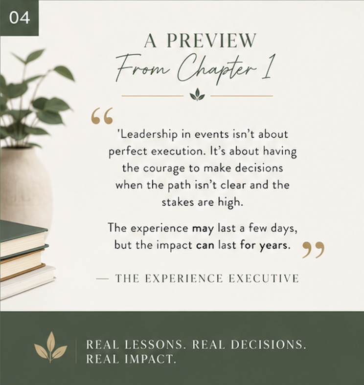 A preview from Chapter 1 - The Experience Executive